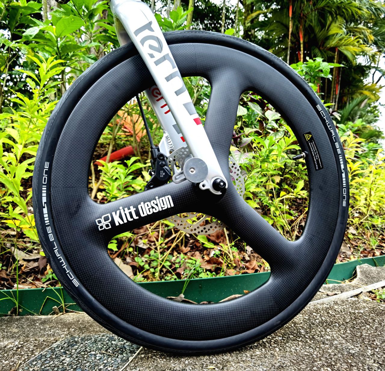 KITT Tri spoke 451  100/135mm Disc Brake
