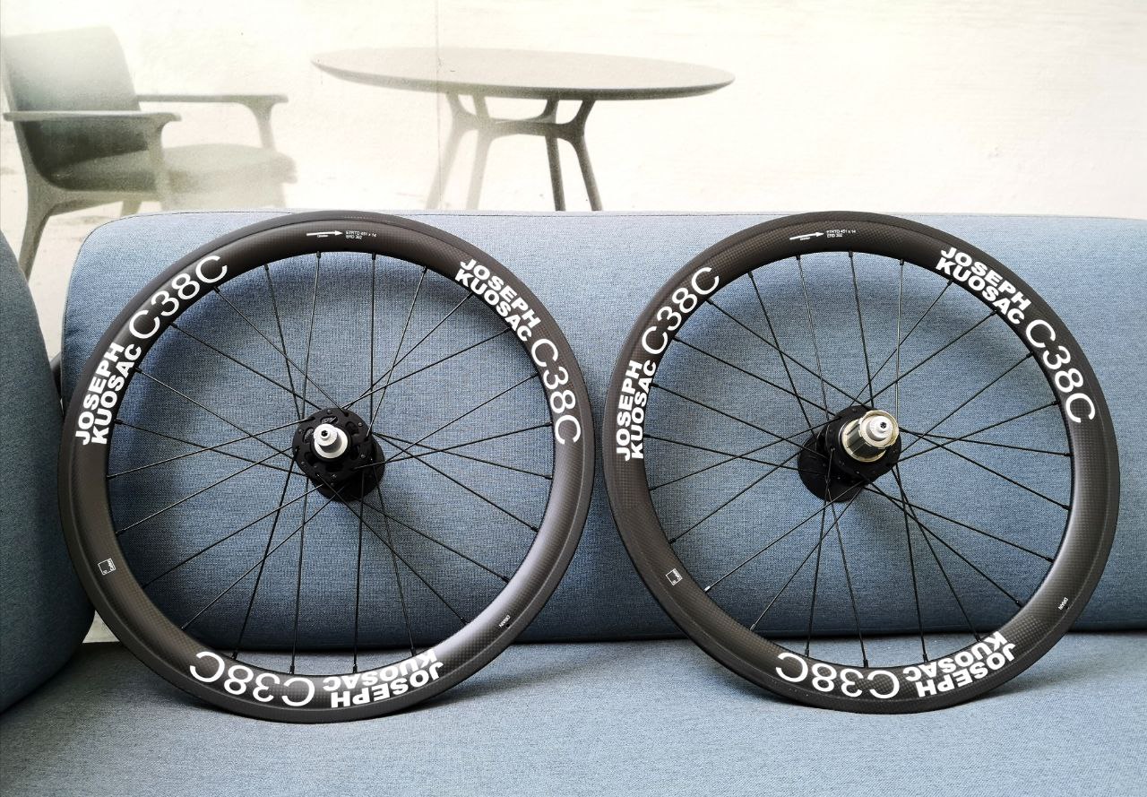 JOSEPH KUOSAC Carbon Wheel Set 355 100/135mm Disc brake CLEARANCE